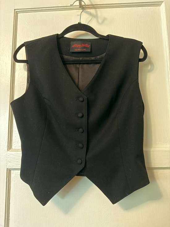 La Femme En Noir Jackets & Blazers - La Femme En Noir Sleepy Hollow vest